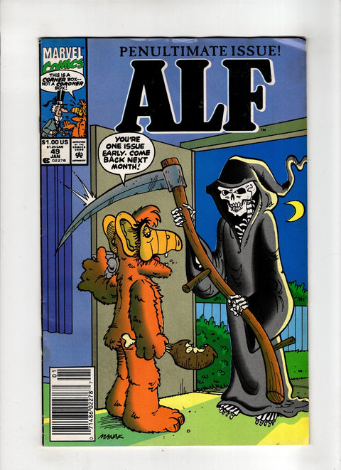 Alf #49 (1992) Newsstand Edition Newsstand Edition Buy & Sell Comics Online Comic Shop Toronto Canada