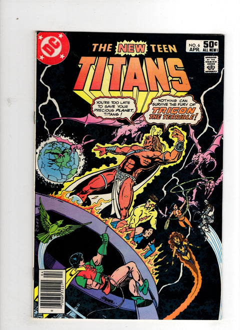 The New Teen Titans, Vol. 1 #6 (1981) Buy & Sell Comics Online Comic Shop Toronto Canada