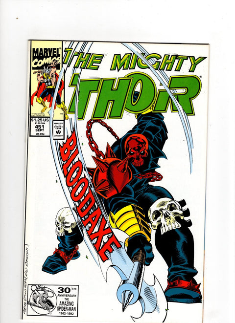 Thor, Vol. 1 #451 (1992) Buy & Sell Comics Online Comic Shop Toronto Canada