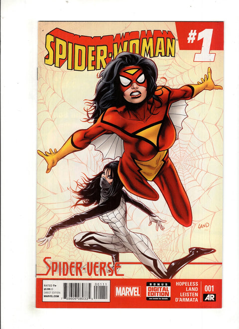 Spider-Woman, Vol. 5 #1 (Cvr A) (2014) Greg Land A Greg Land Buy & Sell Comics Online Comic Shop Toronto Canada