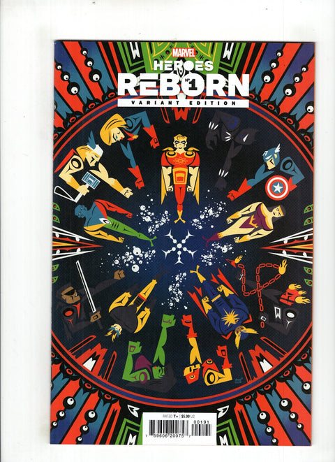Heroes Reborn, Vol. 2 #1 (Cvr I) (2021) Incentive Jeffrey Veregge Variant I Incentive Jeffrey Veregge Variant Buy & Sell Comics Online Comic Shop Toronto Canada