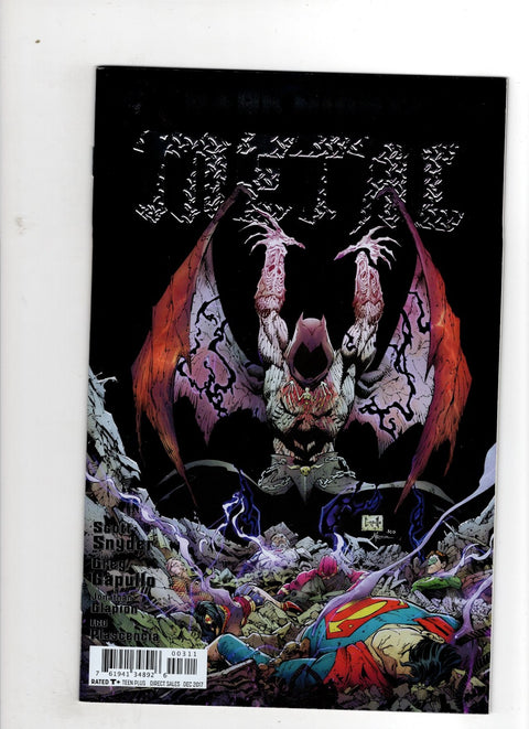 Dark Nights: Metal #3 (Cvr A) (2017) Greg Capullo & Jonathan Glapion Foil-Stamped A Greg Capullo & Jonathan Glapion Foil-Stamped Buy & Sell Comics Online Comic Shop Toronto Canada