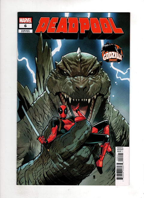 Deadpool, Vol. 9 #6 (Cvr B) (2024) Paco Medina Godzilla Variant B Paco Medina Godzilla Variant Buy & Sell Comics Online Comic Shop Toronto Canada