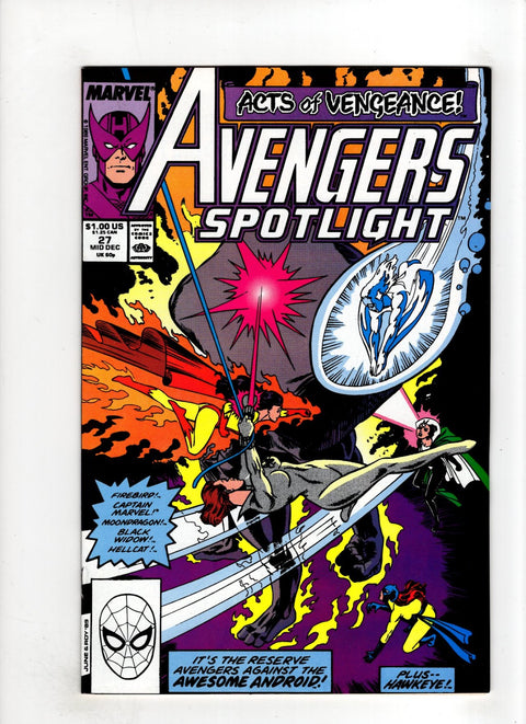 Avengers: Spotlight, Vol. 1 #27 (1989) Buy & Sell Comics Online Comic Shop Toronto Canada