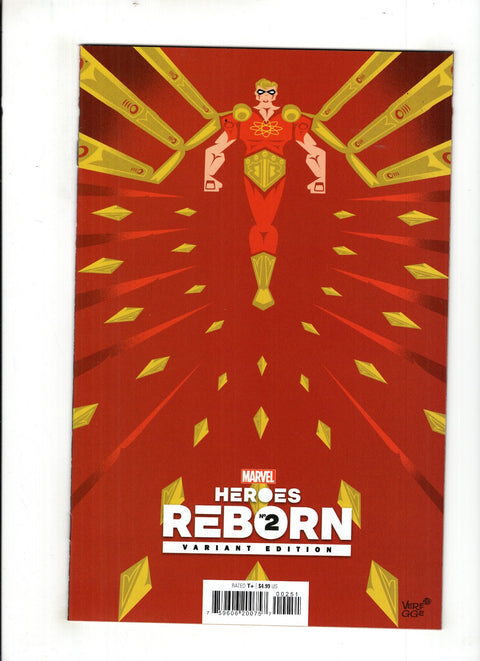 Heroes Reborn, Vol. 2 #2 (Cvr E) (2021) Incentive Jeffrey Veregge Variant E Incentive Jeffrey Veregge Variant Buy & Sell Comics Online Comic Shop Toronto Canada