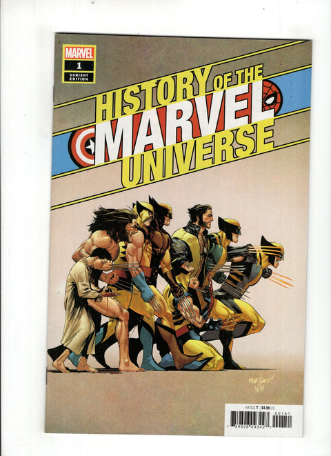 History of the Marvel Universe, Vol. 2 #1 (Cvr E) (2019) Incentive David Marquez Variant E Incentive David Marquez Variant Buy & Sell Comics Online Comic Shop Toronto Canada