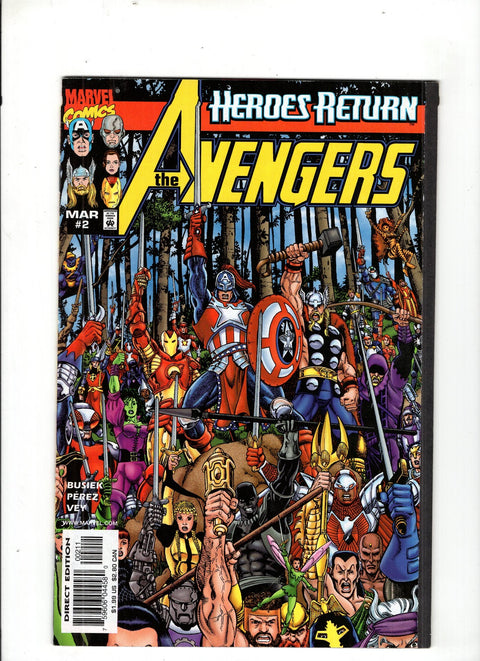 The Avengers, Vol. 3 #2 (1998) Buy & Sell Comics Online Comic Shop Toronto Canada