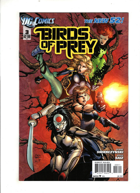Birds of Prey, Vol. 3 #3 (2011) Buy & Sell Comics Online Comic Shop Toronto Canada