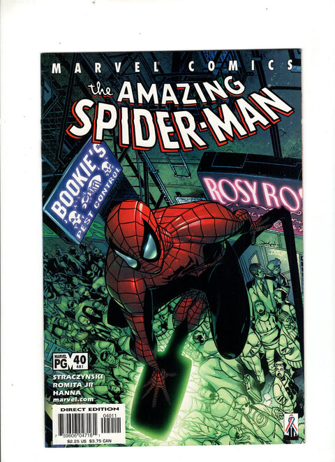 The Amazing Spider-Man, Vol. 2 #40 (Cvr A) (2002) Jason Pearson A Jason Pearson Buy & Sell Comics Online Comic Shop Toronto Canada