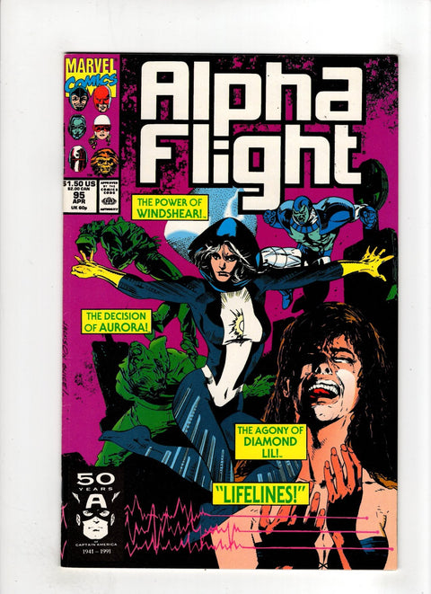 Alpha Flight, Vol. 1 #95 (1991) Buy & Sell Comics Online Comic Shop Toronto Canada