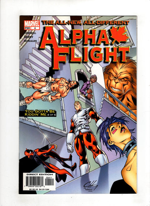 Alpha Flight, Vol. 3 #4 (2004) Buy & Sell Comics Online Comic Shop Toronto Canada