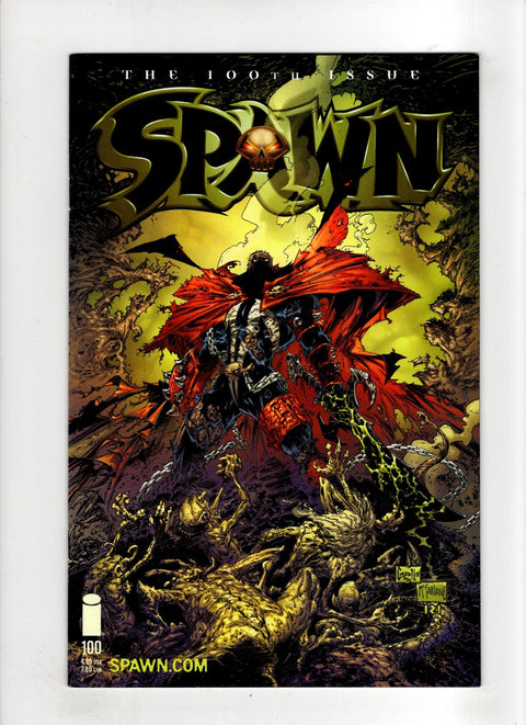 Spawn #100 (Cvr B) (2000) Greg Capullo Variant B Greg Capullo Variant Buy & Sell Comics Online Comic Shop Toronto Canada