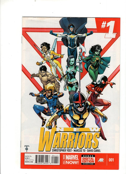 New Warriors, Vol. 5 #1 (Cvr A) (2014) Marcus To A Marcus To Buy & Sell Comics Online Comic Shop Toronto Canada