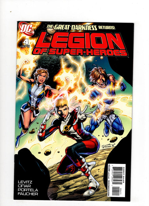 Legion of Super-Heroes, Vol. 6 #4 (Cvr A) (2010) Yildiray Cinar & Wayne Faucher A Yildiray Cinar & Wayne Faucher Buy & Sell Comics Online Comic Shop Toronto Canada