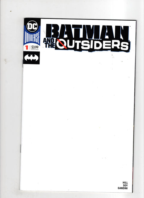 Batman and the Outsiders, Vol. 3 #1 (Cvr C) (2019) Blank C Blank Buy & Sell Comics Online Comic Shop Toronto Canada