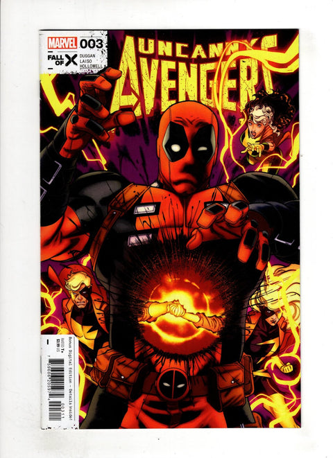 Uncanny Avengers, Vol. 4 #3 (Cvr A) (2023) Javier Garrón A Javier Garrón Buy & Sell Comics Online Comic Shop Toronto Canada