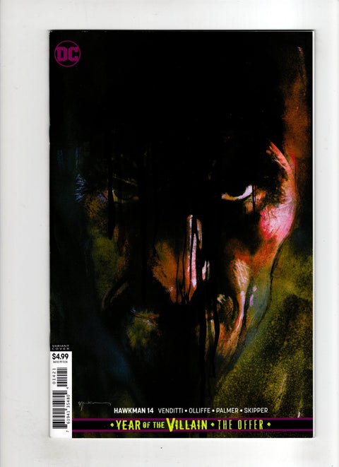 Hawkman, Vol. 5 #14 (Cvr B) (2019) Variant Bill Sienkiewicz Card Stock B Variant Bill Sienkiewicz Card Stock Buy & Sell Comics Online Comic Shop Toronto Canada