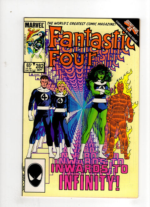 Fantastic Four, Vol. 1 #282 (1985) Buy & Sell Comics Online Comic Shop Toronto Canada