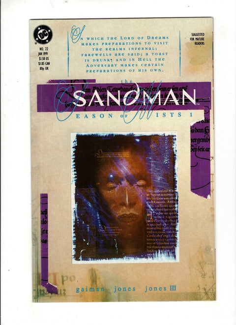 The Sandman, Vol. 2 #22 (1990) 1st Mazikeen 1st Mazikeen Buy & Sell Comics Online Comic Shop Toronto Canada