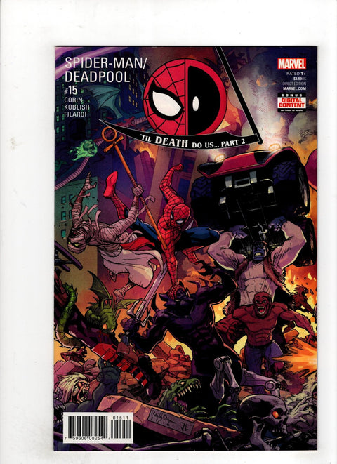 Spider-Man / Deadpool, Vol. 1 #15 (Cvr A) (2017) Reilly Brown A Reilly Brown Buy & Sell Comics Online Comic Shop Toronto Canada
