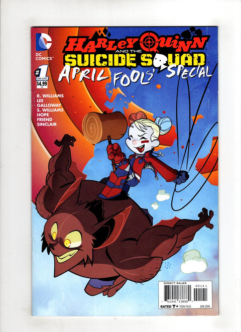 Harley Quinn and Suicide Squad April Fool's Special #1 (Cvr D) (2016) Sean Galloway Variant D Sean Galloway Variant Buy & Sell Comics Online Comic Shop Toronto Canada