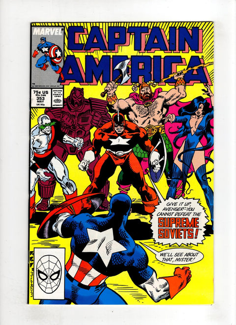 Captain America, Vol. 1 #353 (1989) Buy & Sell Comics Online Comic Shop Toronto Canada