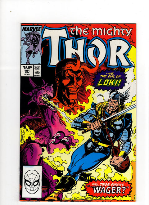 Thor, Vol. 1 #401 (1988) Buy & Sell Comics Online Comic Shop Toronto Canada