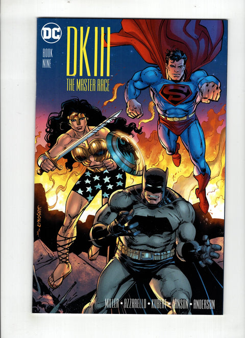 The Dark Knight III: The Master Race #9 (Cvr D) (2017) Incentive Klaus Janson Variant D Incentive Klaus Janson Variant Buy & Sell Comics Online Comic Shop Toronto Canada