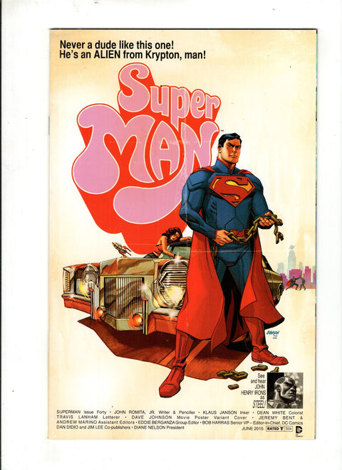 Superman, Vol. 3 #40 (Cvr B) (2015) Movie Poster Cover B Movie Poster Cover Buy & Sell Comics Online Comic Shop Toronto Canada