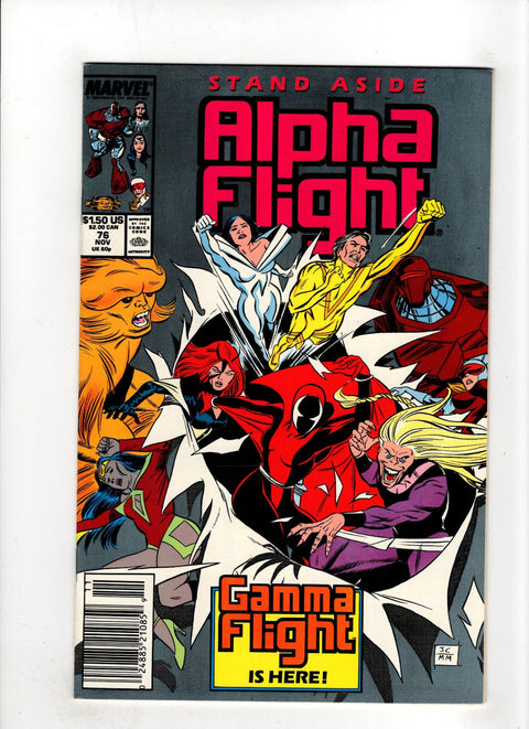 Alpha Flight, Vol. 1 #76 (1989) Buy & Sell Comics Online Comic Shop Toronto Canada