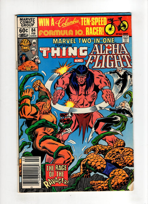 Marvel Two-in-One, Vol. 1 #84 (1982) Newsstand Edition Newsstand Edition Buy & Sell Comics Online Comic Shop Toronto Canada