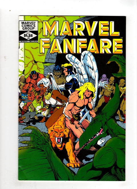 Marvel Fanfare, Vol. 1 #4 (1982) Buy & Sell Comics Online Comic Shop Toronto Canada