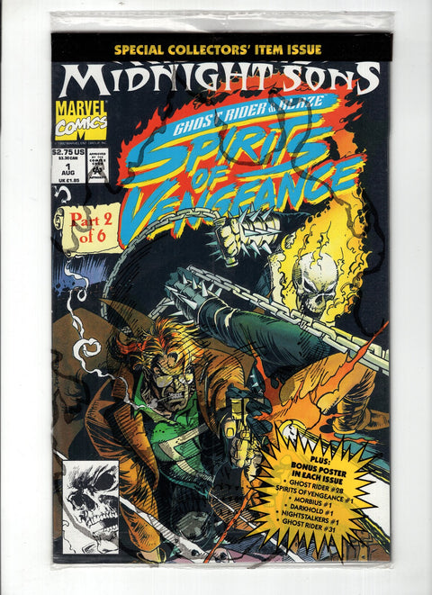 Ghost Rider / Blaze: Spirits of Vengeance #1 (1992) Buy & Sell Comics Online Comic Shop Toronto Canada