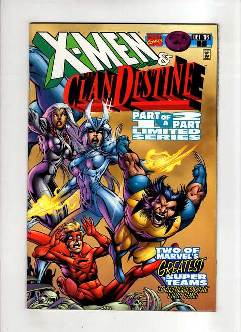 X-Men: Clan Destine #1 (1996) First Printing First Printing Buy & Sell Comics Online Comic Shop Toronto Canada
