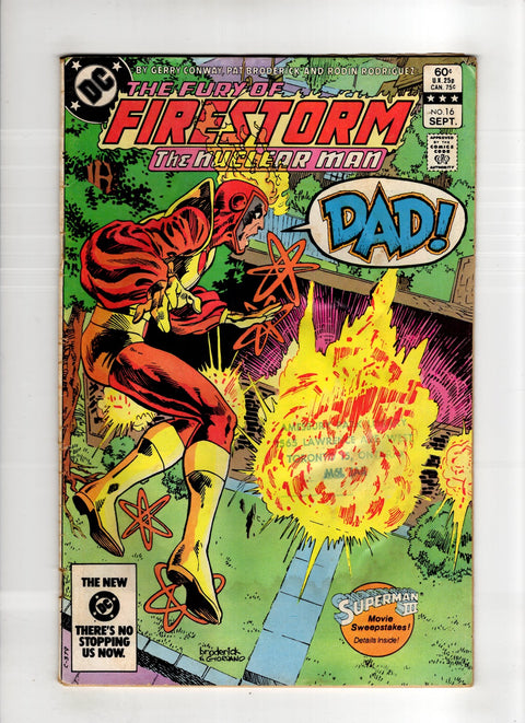 The Fury of Firestorm, Vol. 1 #16 (1983) Stamp on cover Stamp on cover Buy & Sell Comics Online Comic Shop Toronto Canada