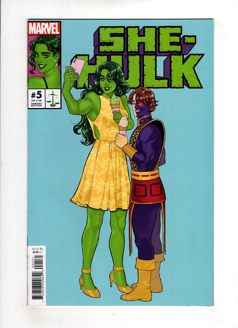 She-Hulk, Vol. 5 #5 (Cvr B) (2022) Romy Jones Variant B Romy Jones Variant Buy & Sell Comics Online Comic Shop Toronto Canada