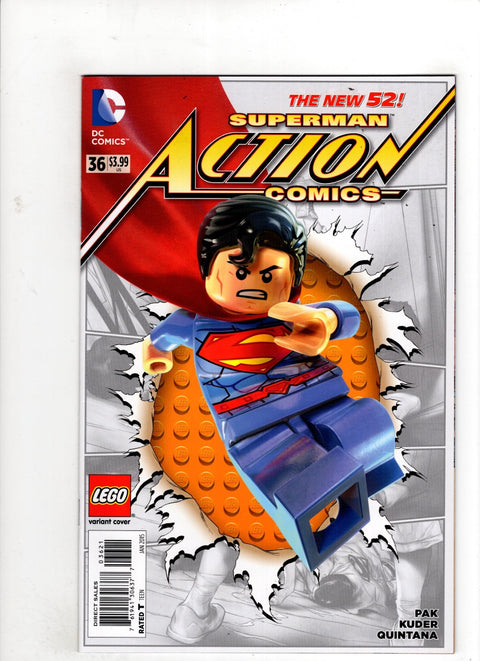 Action Comics, Vol. 2 #36 (Cvr B) (2014) LEGO Variant B LEGO Variant Buy & Sell Comics Online Comic Shop Toronto Canada