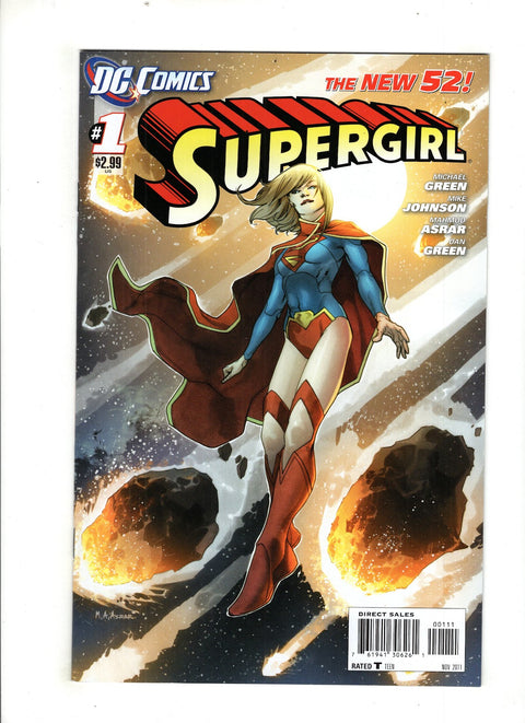 Supergirl, Vol. 6 #1 (Cvr A) (2011) Mahmud A. Asrar A Mahmud A. Asrar Buy & Sell Comics Online Comic Shop Toronto Canada