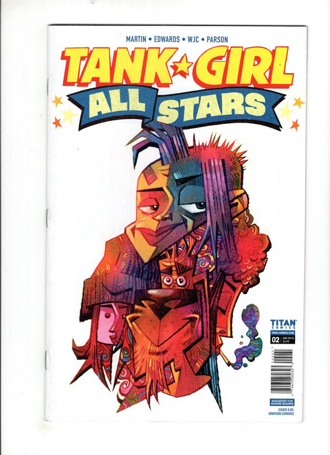 Tank Girl: All Stars #2 (Cvr B) (2018) Jonathan Edwards B Jonathan Edwards Buy & Sell Comics Online Comic Shop Toronto Canada