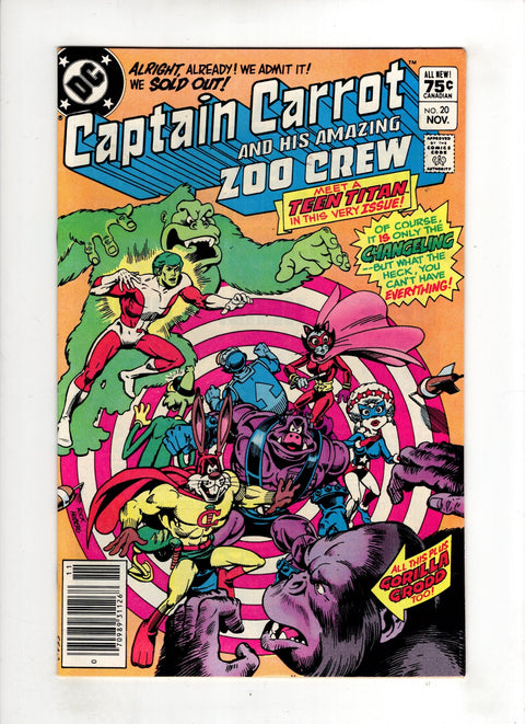 Captain Carrot and his Amazing Zoo Crew #20 (1983) Canadian Price Variant Canadian Price Variant Buy & Sell Comics Online Comic Shop Toronto Canada