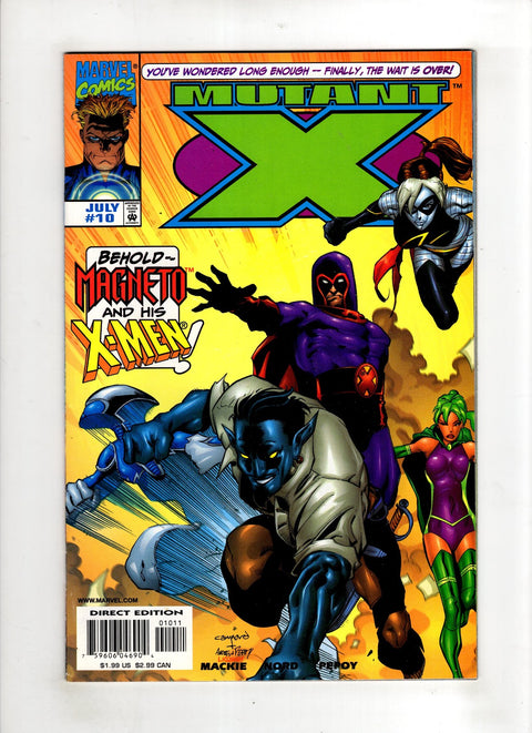 Mutant X #10 (1999) Buy & Sell Comics Online Comic Shop Toronto Canada