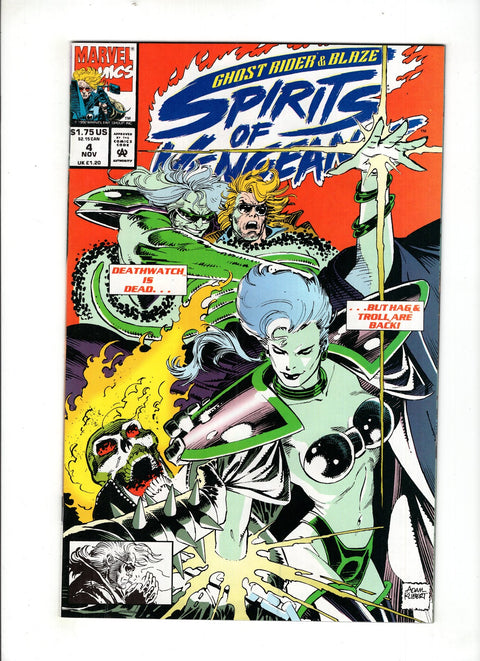Ghost Rider / Blaze: Spirits of Vengeance #4 (1992) Buy & Sell Comics Online Comic Shop Toronto Canada