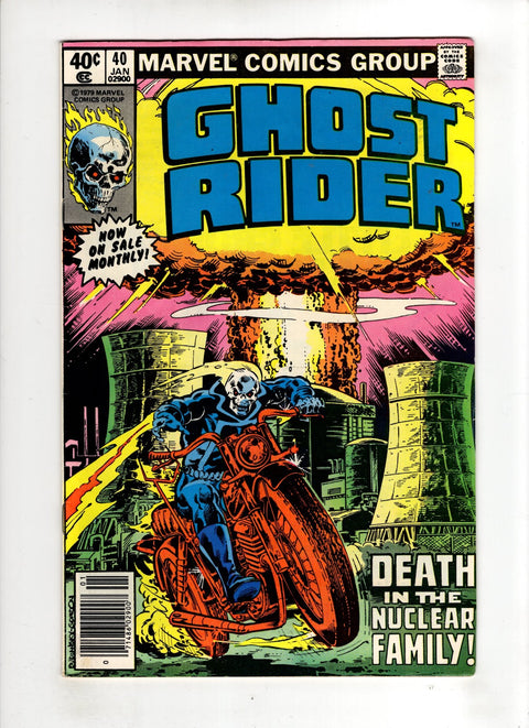 Ghost Rider, Vol. 1 #40 (1980) Newsstand Edition Newsstand Edition Buy & Sell Comics Online Comic Shop Toronto Canada