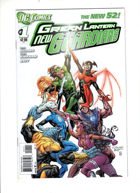 Green Lantern: New Guardians #1 (Cvr A) (2011) Tyler Kirkham A Tyler Kirkham Buy & Sell Comics Online Comic Shop Toronto Canada
