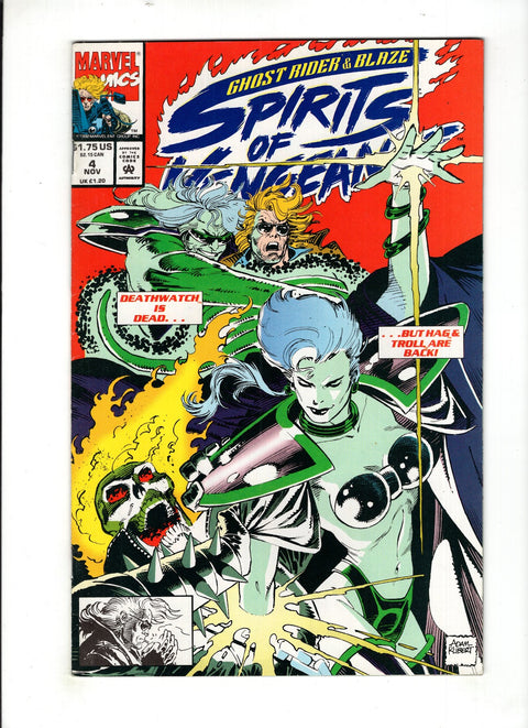Ghost Rider / Blaze: Spirits of Vengeance #4 (1992) Buy & Sell Comics Online Comic Shop Toronto Canada