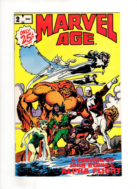 Marvel Age #2 (1983) Buy & Sell Comics Online Comic Shop Toronto Canada