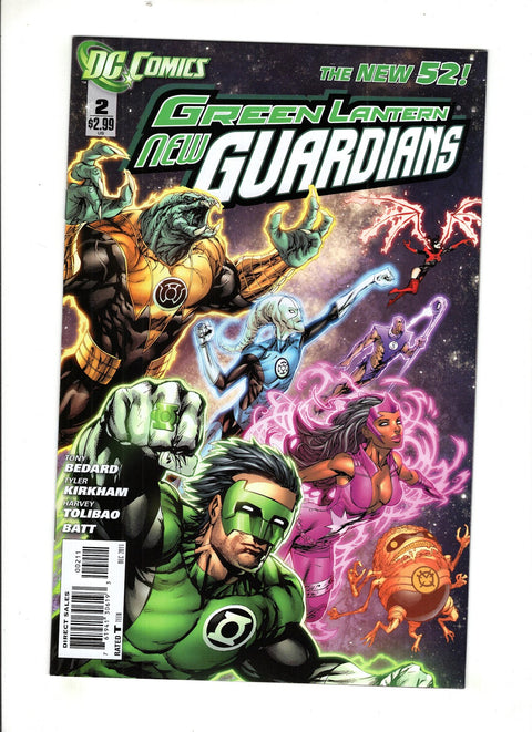 Green Lantern: New Guardians #2 (2011) Tyler Kirkham Tyler Kirkham Buy & Sell Comics Online Comic Shop Toronto Canada