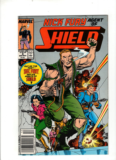 Nick Fury Agent of Shield, Vol. 4 #4 (1989) Buy & Sell Comics Online Comic Shop Toronto Canada