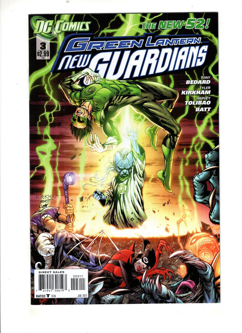 Green Lantern: New Guardians #3 (Cvr A) (2011) Tyler Kirkham A Tyler Kirkham Buy & Sell Comics Online Comic Shop Toronto Canada