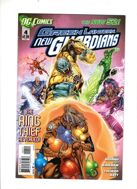 Green Lantern: New Guardians #4 (Cvr A) (2011) Tyler Kirkham A Tyler Kirkham Buy & Sell Comics Online Comic Shop Toronto Canada